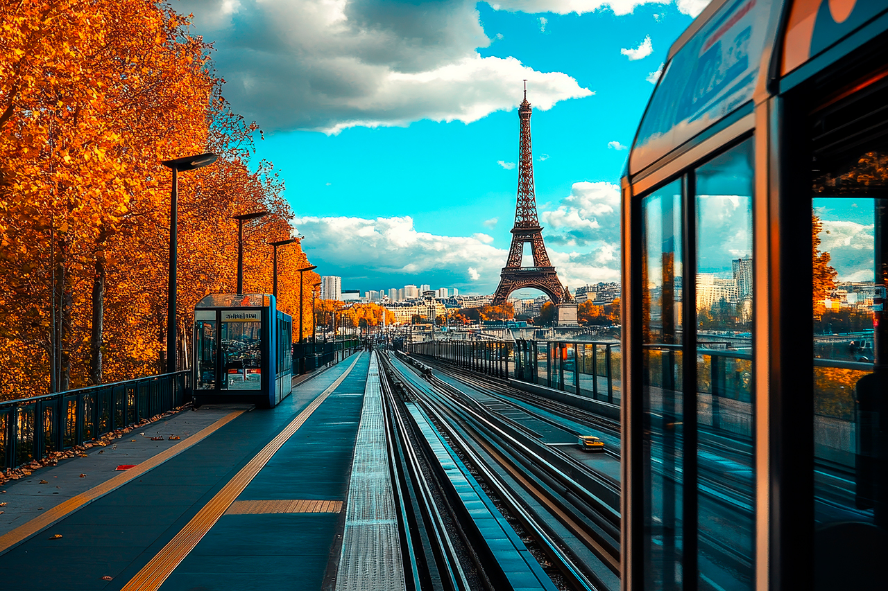 Transporte e Metro em Paris